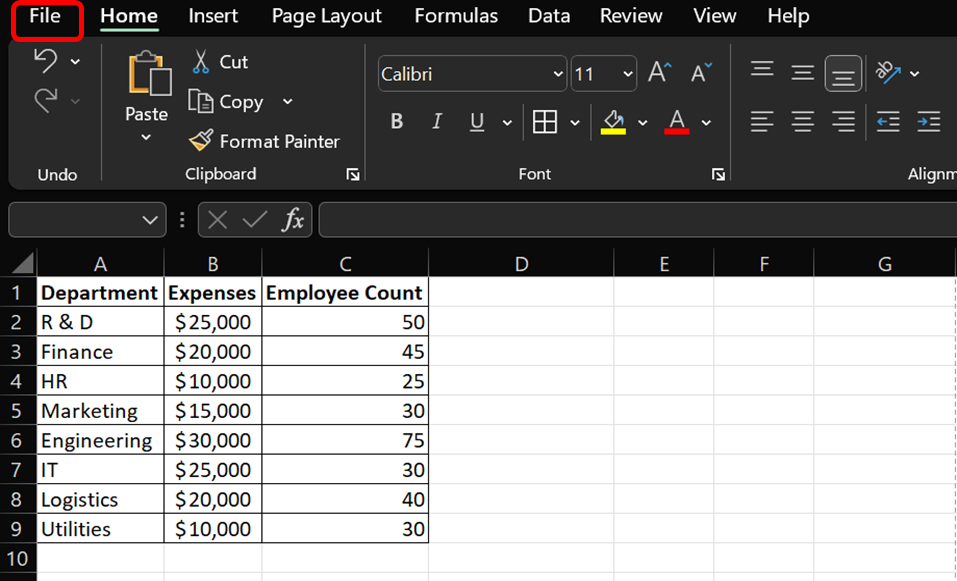 Custom sort in Excel